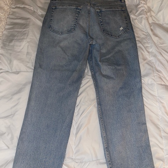 Gap Denim High Waisted Jeans -Light 2P l - Picture 9 of 11